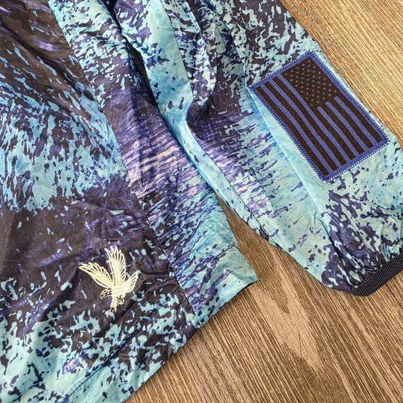 Nike ACG Olympic Team Issued USA Windbreaker Jacket Blue FN4429-405 Women's S LE - Picture 7 of 11